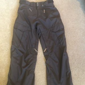 North face hyvent cryptic snow pants brown small